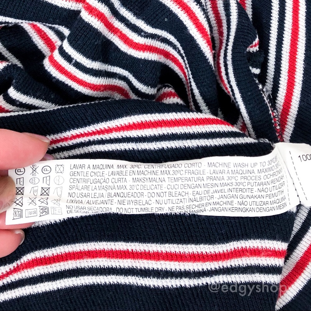 Zara | Trafaluc Ribbed Striped Tank Dress - Picture 6 of 7